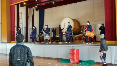 翌日来校写真１